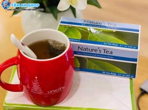 trà thải độc ruột Nature's tea Unicity