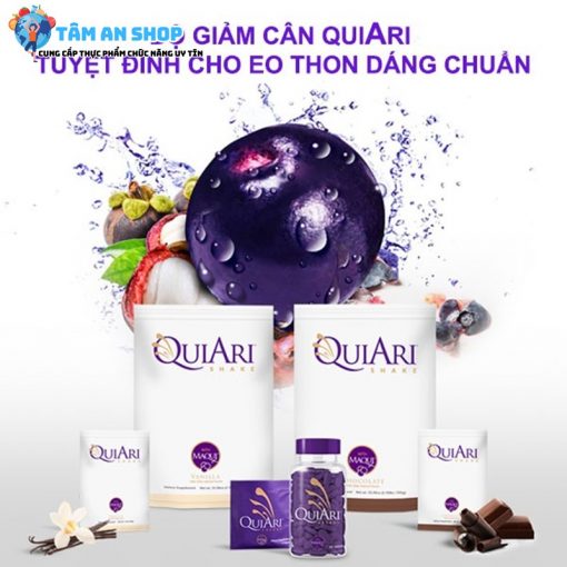 Bảng giá sản phẩm bộ giảm cân Quiari chính hãng