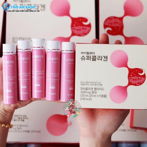 Collagen VB Hàn Quốc 30 ống sản xuất bằng công nghệ hiện đại