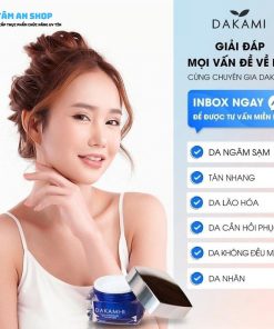 Người gặp các vấn đề về da nên sử dụng Dakami II