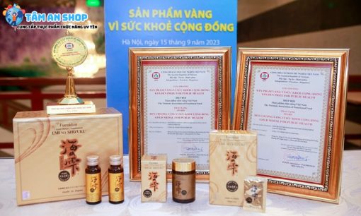 Fucoidan vàng đạt chứng nhận chất lượng