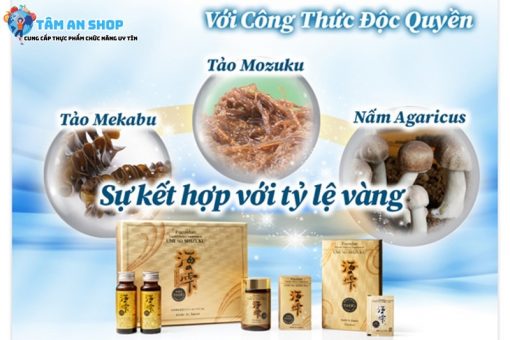 Fucoidan vàng với nhiều dinh dưỡng