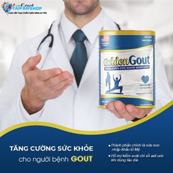 Sữa Golden Gout được chuyên gia khuyên dùng