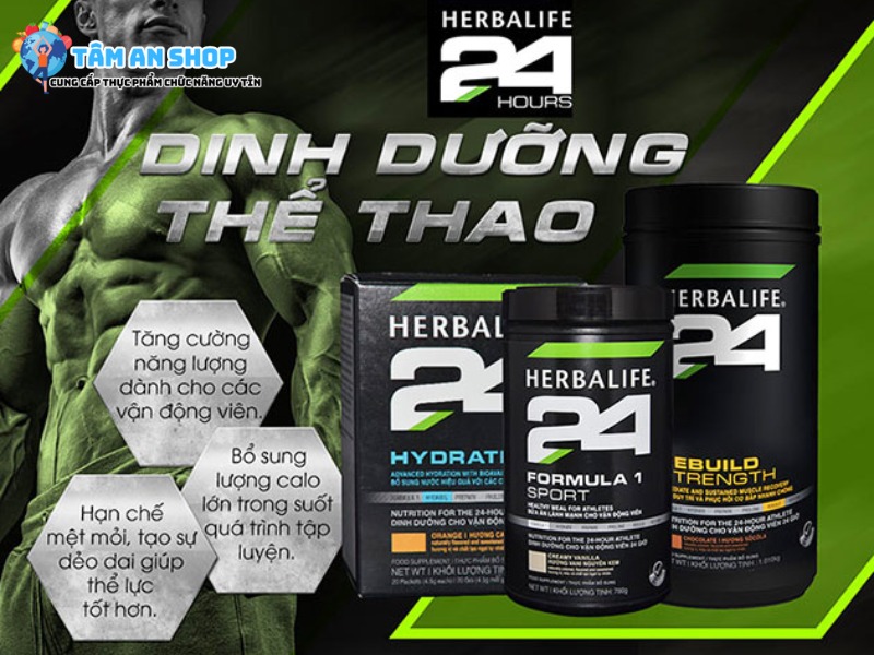 Herbalife dinh dưỡng thể thao