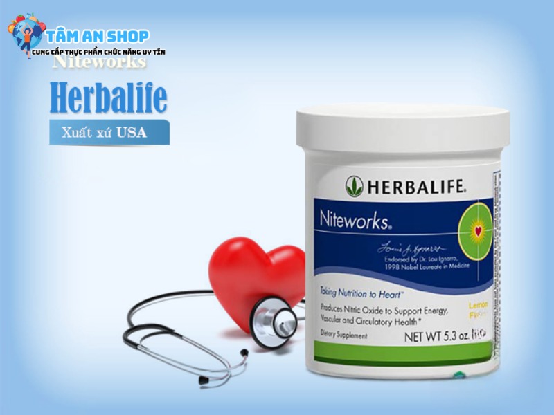 Hỗ trợ sức khỏe tim mạch Herbalife Niteworks