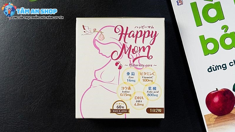 Viên uống JpanWell Happy Mom với nhiều dưỡng chất