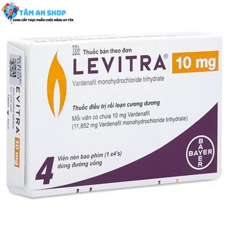 Liều lượng sử dụng Levitra