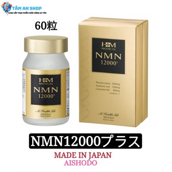 Viên uống NMN Aishodo nguồn gốc Nhật Bản