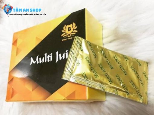 Những lưu ý khi sử dụng Multi Juice