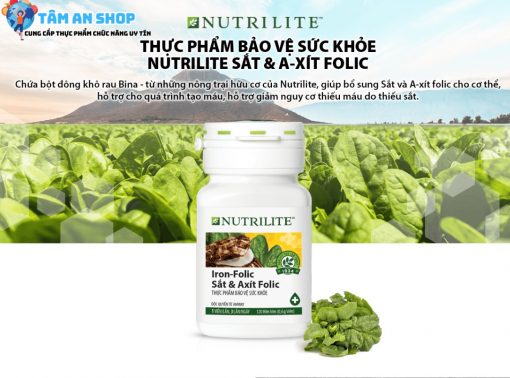 Nutrilite Iron Folic Sắt Và Axit Folic