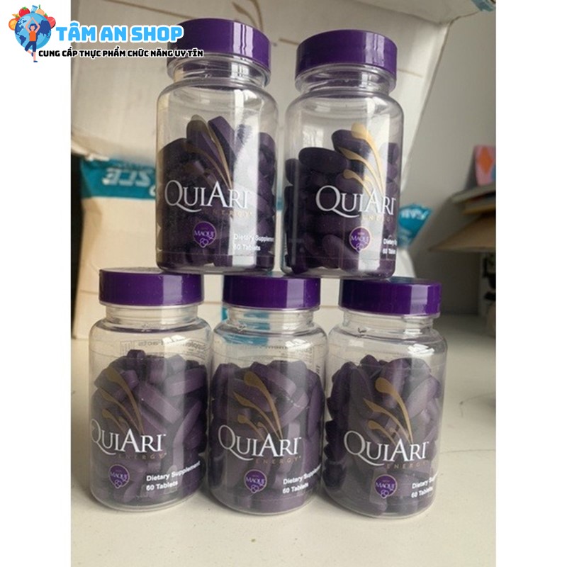 Quiari được sản xuất 100% từ nguồn trái cây và thảo dược tự nhiên