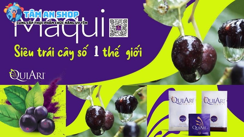 Quiari hương vị tuyệt vời của trái cây tươi ngon