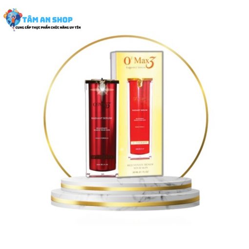 Serum O2max3 dưỡng da, hỗ trợ trị mụn, nám