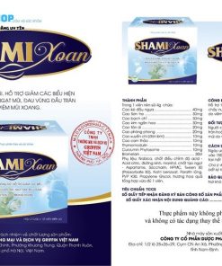 Viên sủi Shami Xoan chứng nhận về chất lượng