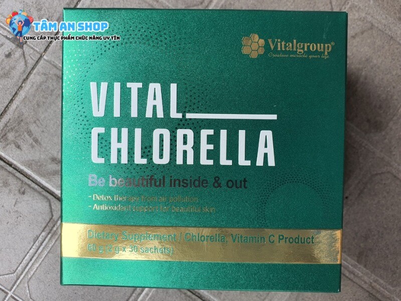 Tảo lục Vital Chlorella cải thiện tiêu hóa