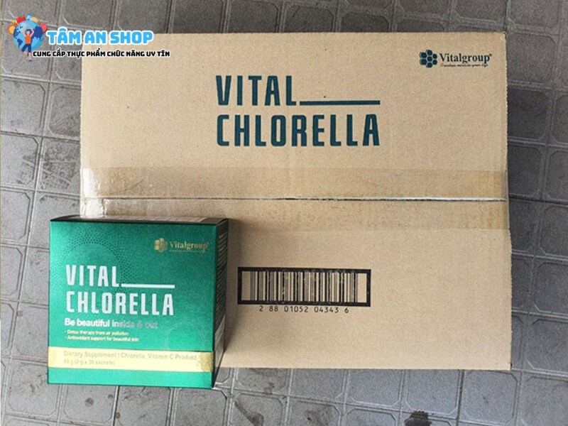 Tảo lục Vital Chlorella nâng cao sức khỏe