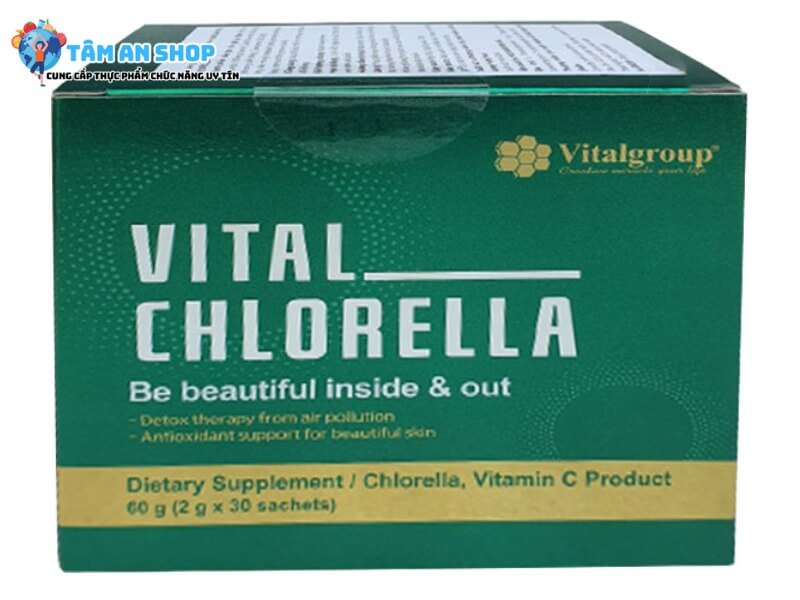 Tảo lục Vital Chlorella ổn định huyết áp
