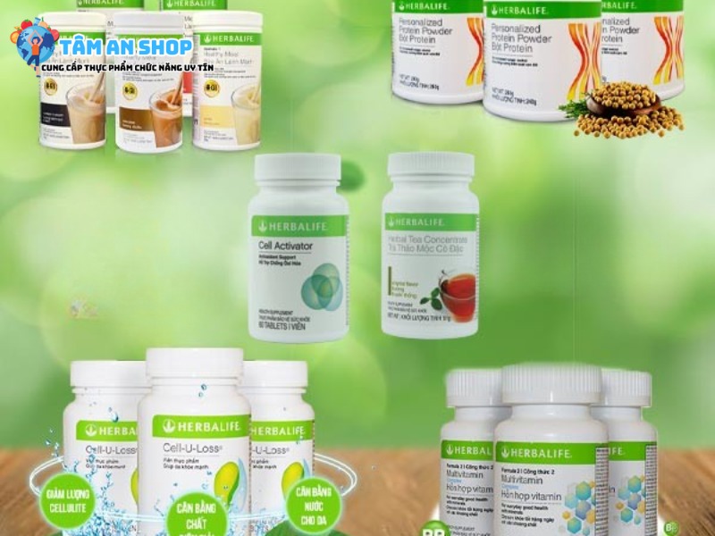 Top sản phẩm Herbalife hiệu quả nhất được khuyên dùng