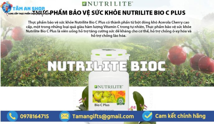 Nutrilite Bio C - chiếm lĩnh mọi thị trường 2023