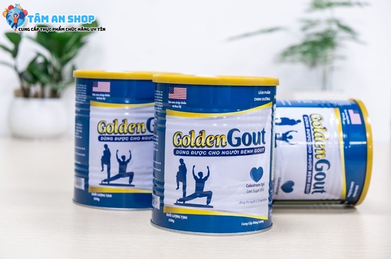 Bảo quản sữa Golden Gout sau khi mở nắp