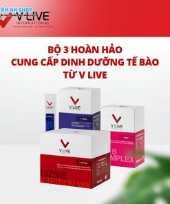 Bộ sản phẩm V-live dưỡng chất hoàn hảo