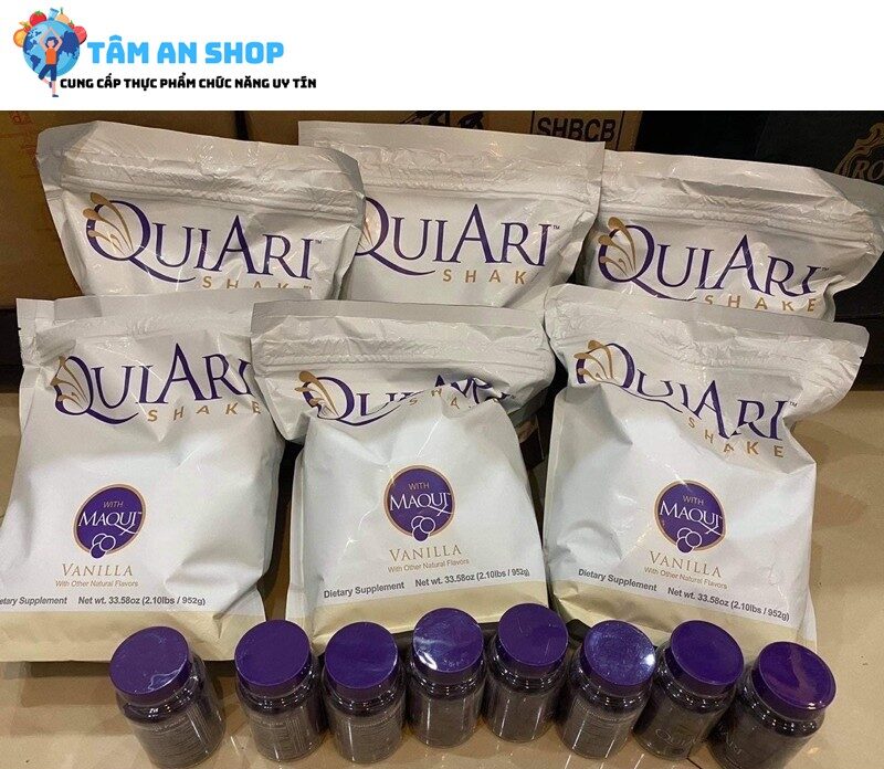 Bộ giảm cân Quiari chính hãng Quiari Shake và Quiari Energy