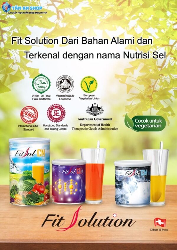 Bộ 3 Fit Solution Total Swiss nguồn gốc Thụy Sỹ