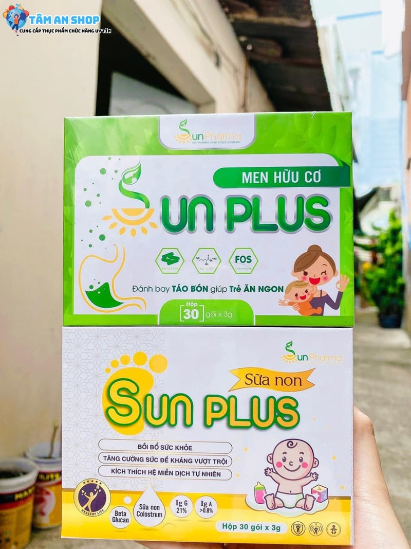 Bộ sản phẩm Sun Plus chất lượng