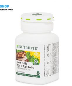 các thành phần có trong Nutrilite Iron Folic Sắt Và Axit Folic