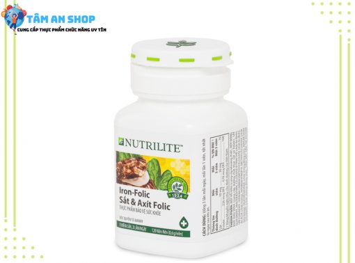 các thành phần có trong Nutrilite Iron Folic Sắt Và Axit Folic