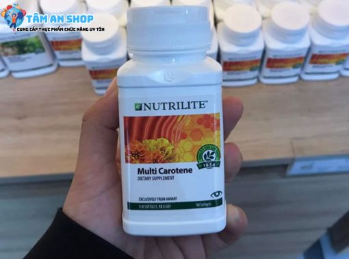 các thành phần có trong Nutrilite Multi Carotene