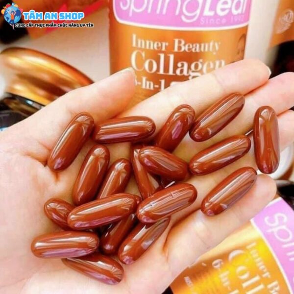 Cách dùng Collagen 6 in 1 Spring Leaf Inner Beauty của Úc