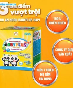 Siro ăn ngon Baby Plus với nhiều ưu điểm vượt trội