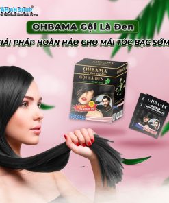 Dầu gội Ohbama giải pháp cho tóc bạc sớm