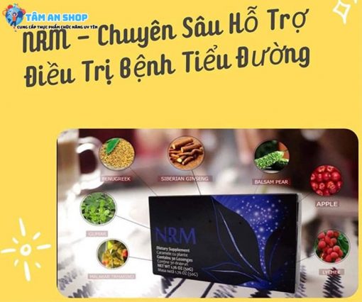 Viên ngậm NRM điều trị tiểu đường hiệu quả