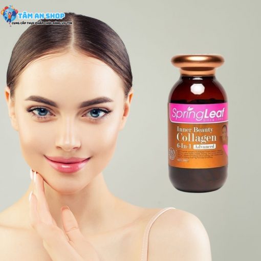 Collagen 6 in 1 Spring Leaf Inner Beauty của Úc mẫu mới