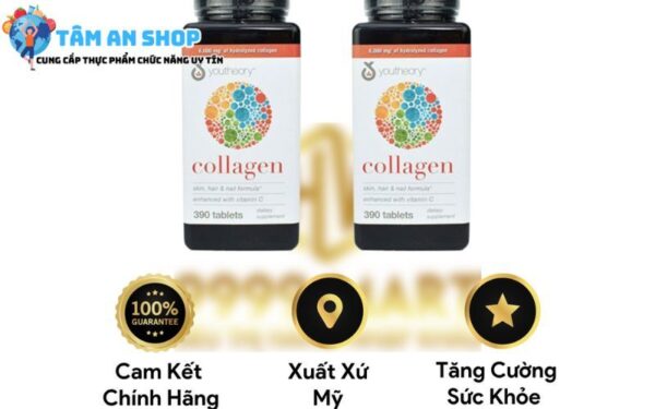 Collagen Youtheory Biotin đến từ Mỹ