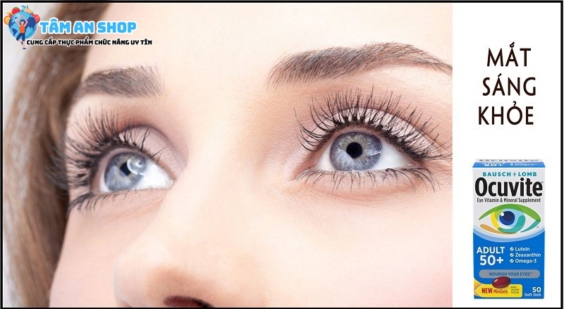 Ocuvite Adults 50+ nuôi dưỡng mắt khỏe đẹp