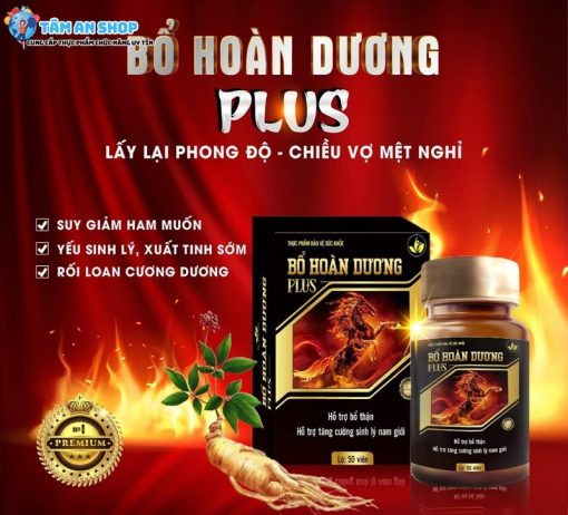 Công dụng của Bổ Hoàn Dương Plus