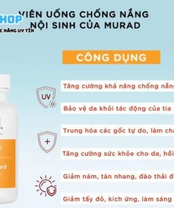 Công dụng của sản phẩm Viên chống nắng Murad