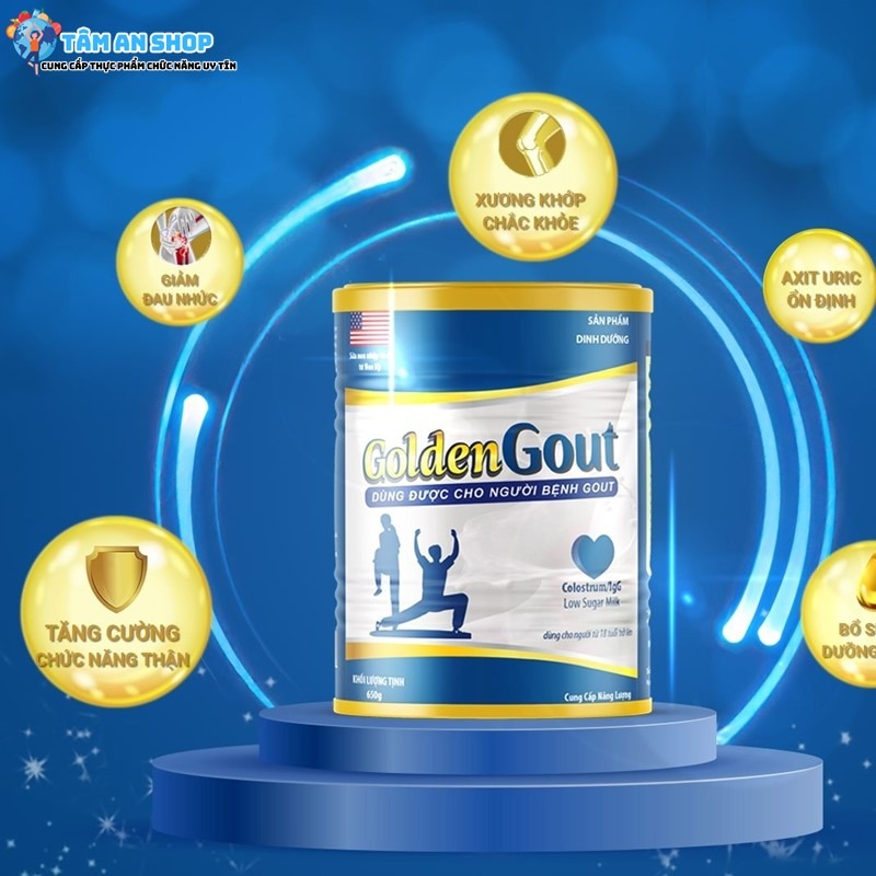Công dụng của Sữa Golden Gout