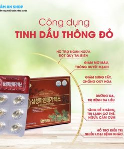 Công dụng của Tinh dầu thông đỏ samsung Hàn Quốc