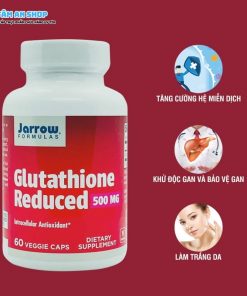 Công dụng của viên uống trắng da Glutathione Reduced