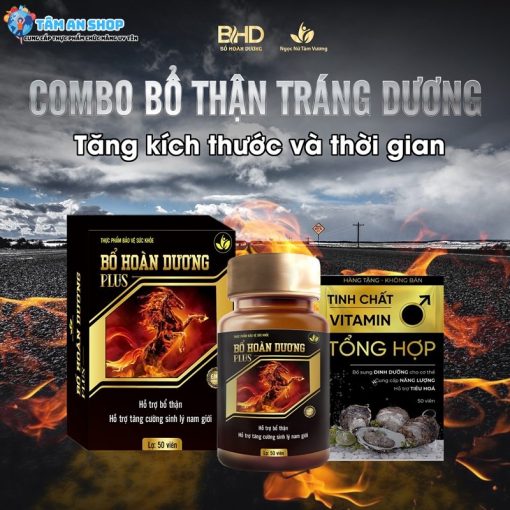 Bổ Hoàn Dương Plus bổ thận tráng dương