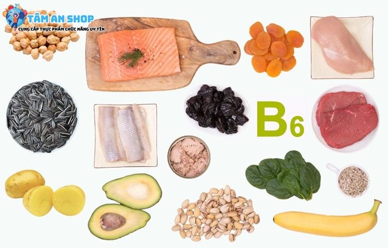 Vitamin B6 có trong sản phẩm