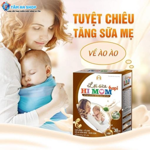 Đối tượng nên sử dụng Lợi sữa Hi Mom