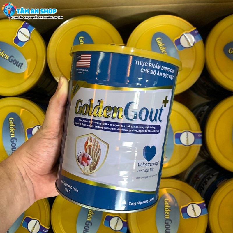 Sữa Golden Gout giá thành hợp lý