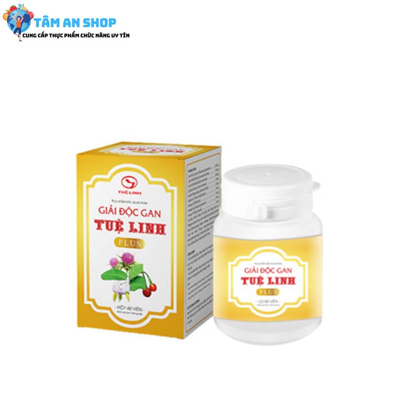 Giải độc gan Tuệ Linh Plus được sản xuất bởi công ty TNHH Tuệ  Linh
