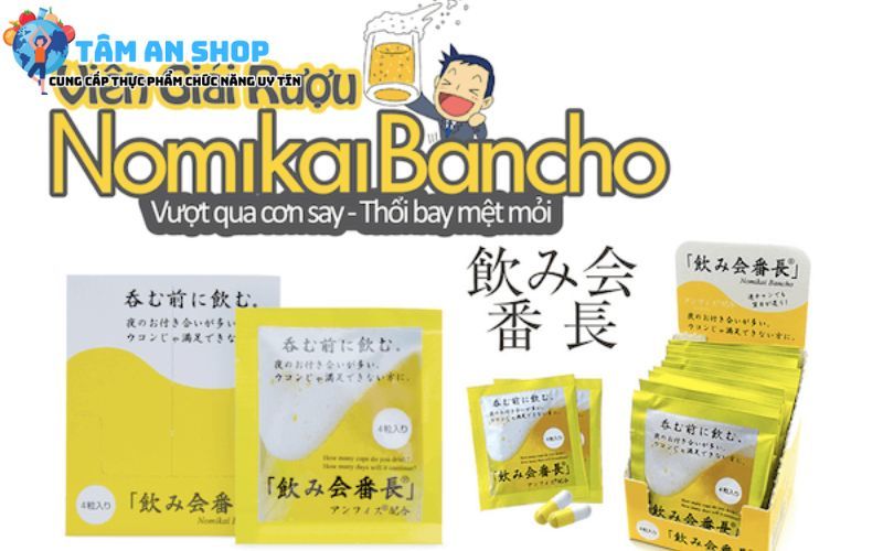 Sản phẩm giải rượu Nomikai Bancho hiệu quả