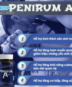 Hiệu quả khi sử dụng viên uống Penirum A+